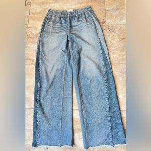 Rag & Bone Mirama wide leg pants size S in moonrise color